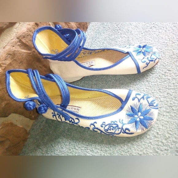 Chinese style classic Beijing Mary Jane Flats - Picture 6 of 9